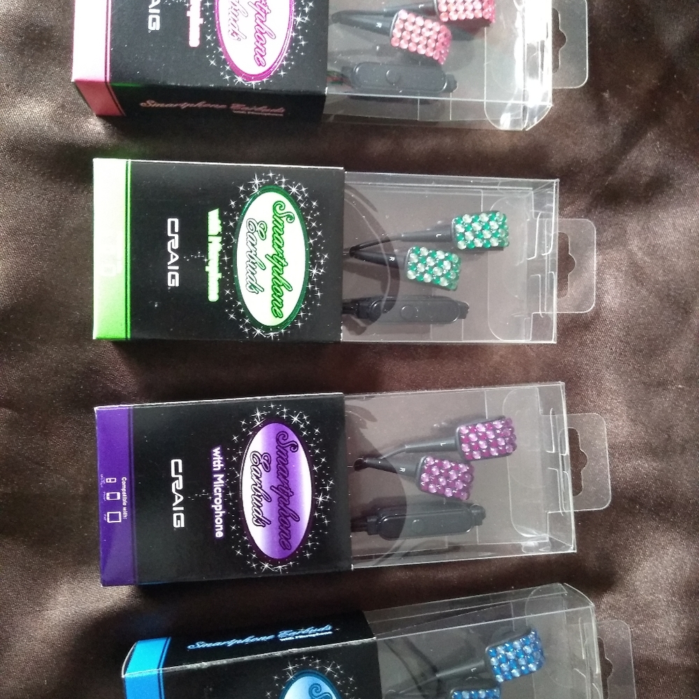Bling Earbuds with Microphone